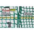 Profi-Rundballenheunetz Titan 60mm - doppelt vernäht-6mm Gewebe-150cm Ballen 1,4x1,4x1,6m